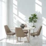 Table De Cuisine Blanche B – Image 2